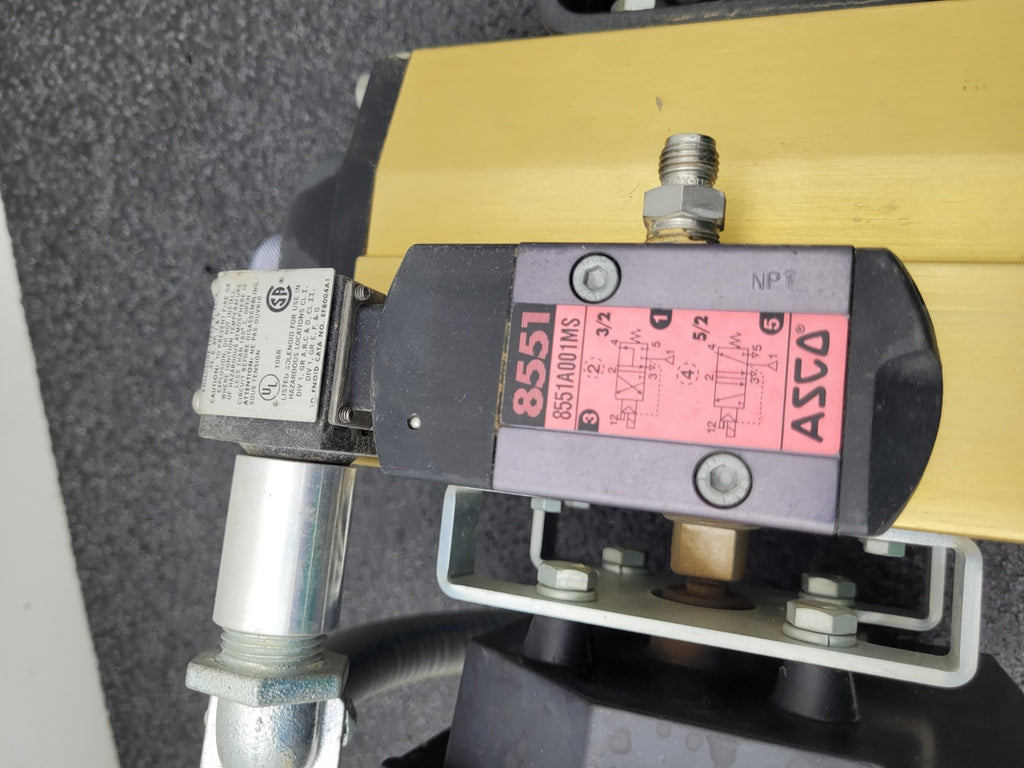 Moniteur Sentinel Sirca AP3.5 AMYB-5120 Pnumatic Rotary Value Operator ASCO 8551