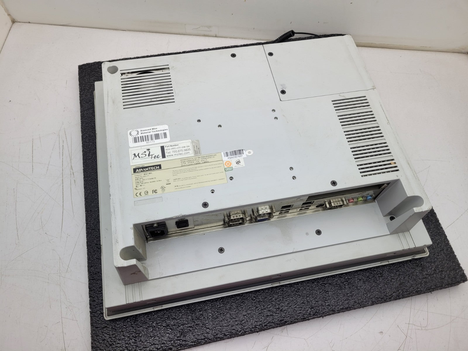 Advantech PPC-177T-BARE-TE Color TFT LCD Operator Touch Panel HMI 17" Screen G