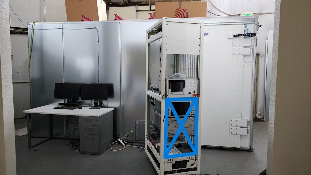 ETS-Lindgren AMS-5703 CATR Compact Antenna Test Range 5G Anechoic RF Chamber