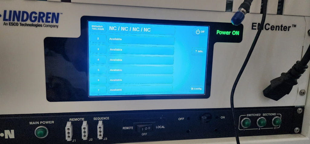ETS-Lindgren AMS-5703 CATR Compact Antenna Test Range 5G Anechoic RF Chamber