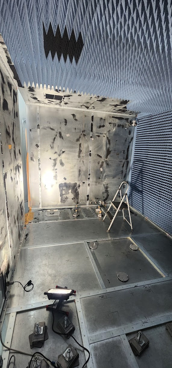ETS-Lindgren AMS-5703 CATR Compact Antenna Test Range 5G Anechoic RF Chamber