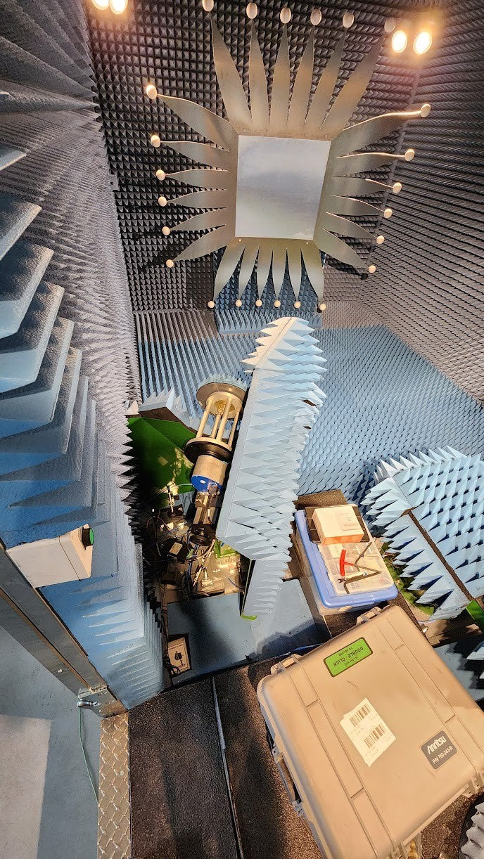 ETS-Lindgren AMS-5703 CATR Compact Antenna Test Range 5G Anechoic RF Chamber