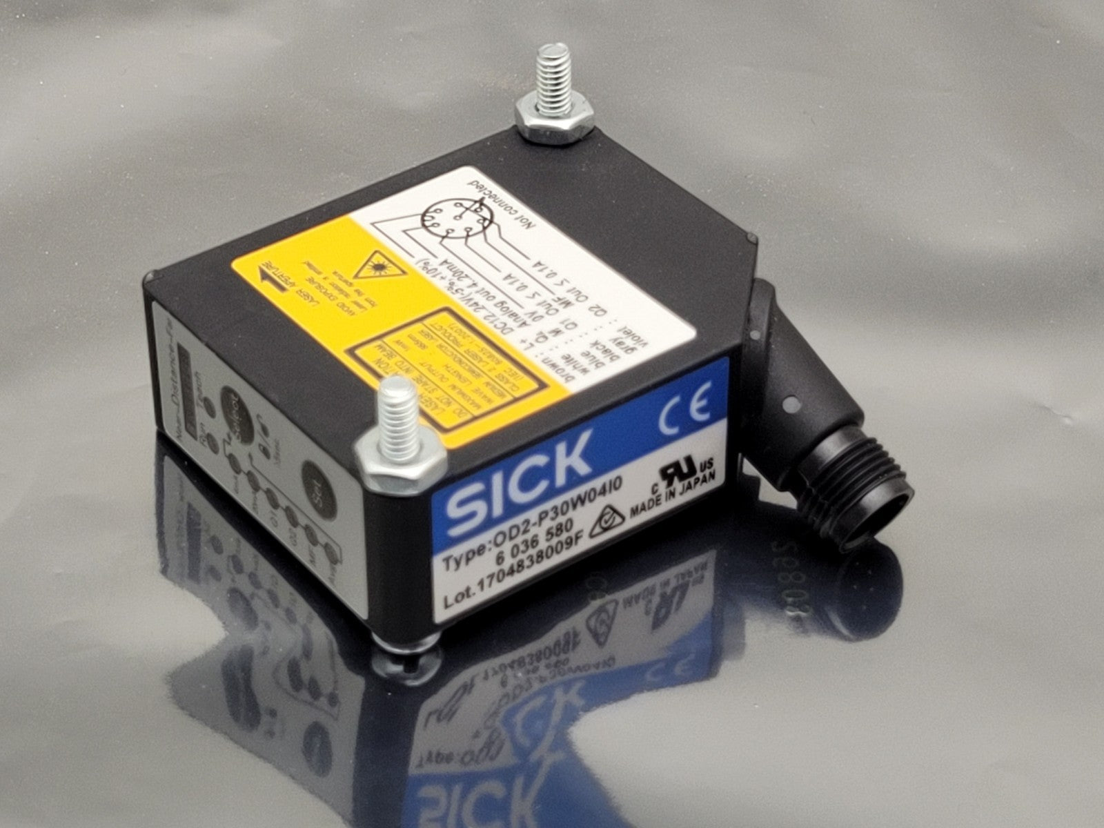 Sick OD2-P30W04I0 6036580 Displacement Ranging  Sensor Scanner