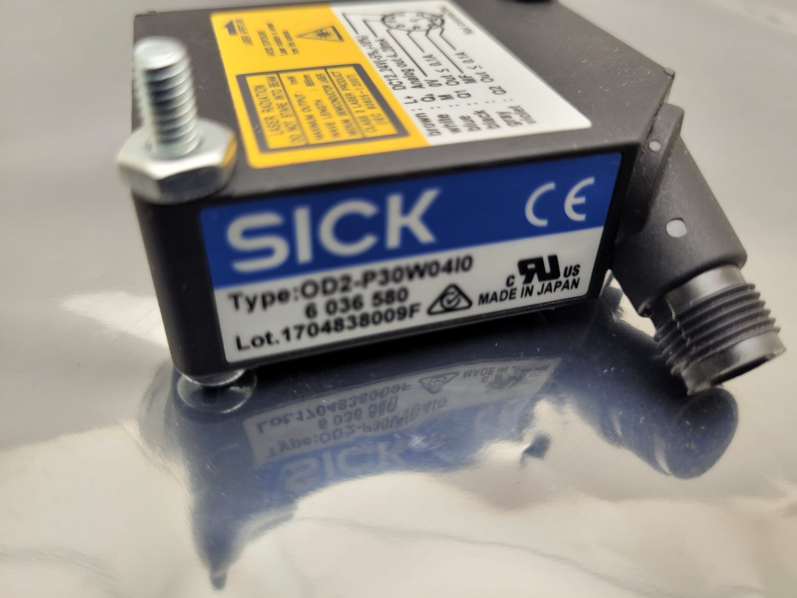 Sick OD2-P30W04I0 6036580 Displacement Ranging  Sensor Scanner