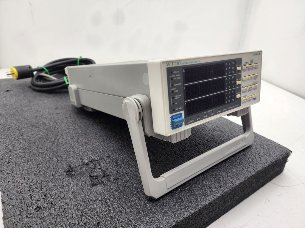 Yokogawa WT210 Benchtop Digital Power Meter 760401-D/C1 SPEC AC Line Analyzer