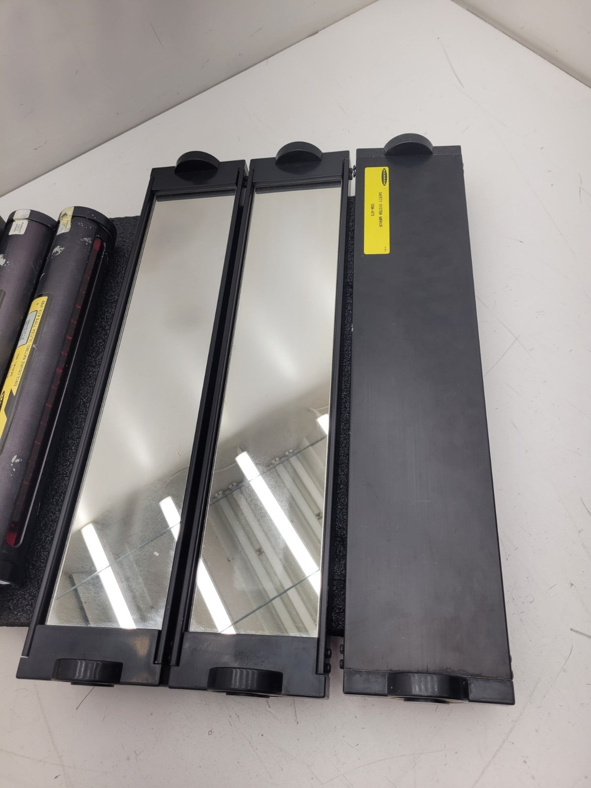 BANNER MGCA-4A Machine-Guard Control Box Light Curtain MGR1216A MGE1216A Mirrors