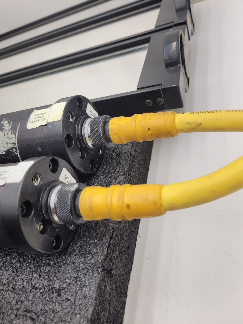 BANNER MGCA-4A Machine-Guard Control Box Light Curtain MGR1216A MGE1216A Mirrors