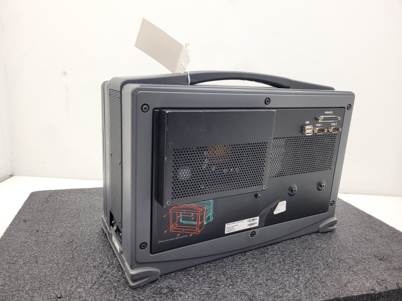 FINISAR GTX-GE-P1000 Gigabit Ethernet Traffic System + Exp Chassis Broken Screen