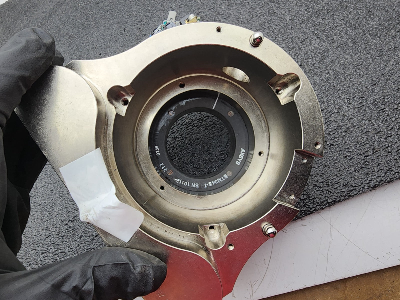 Professional Instruments 8523 Air Bearing Spindle Tested Spins Smooth A3