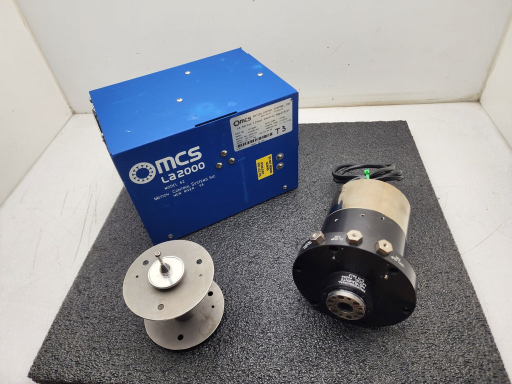 Professional Instruments 6556 Air Bearing Spindle Tested Spins Controller W