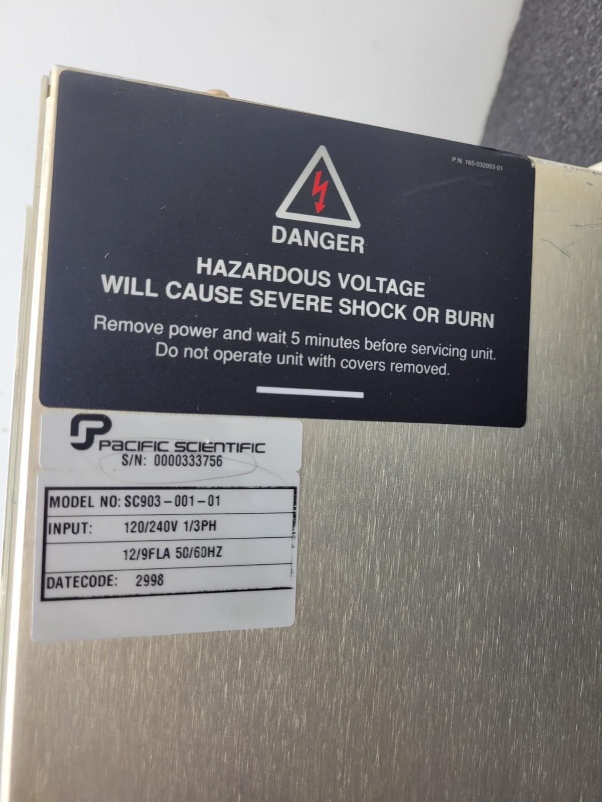 Pacific Scientific SC903-001-01 Servo Drive Controller SC903