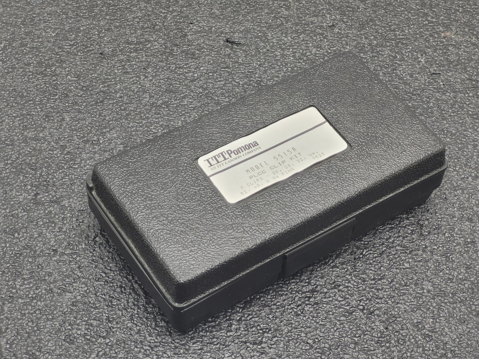 ITT Pomona 5515A PLCC Clip Kit Set Of 7 Socket Chip 20 28 32 44 52 68 84 Pins