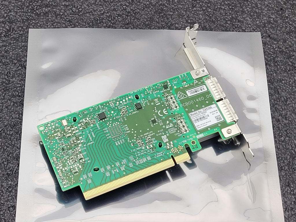 Mellanox CX516A 100GbE QSFP28 Dual Port ConnectX-5 PCIe x16 Adapter Full Height