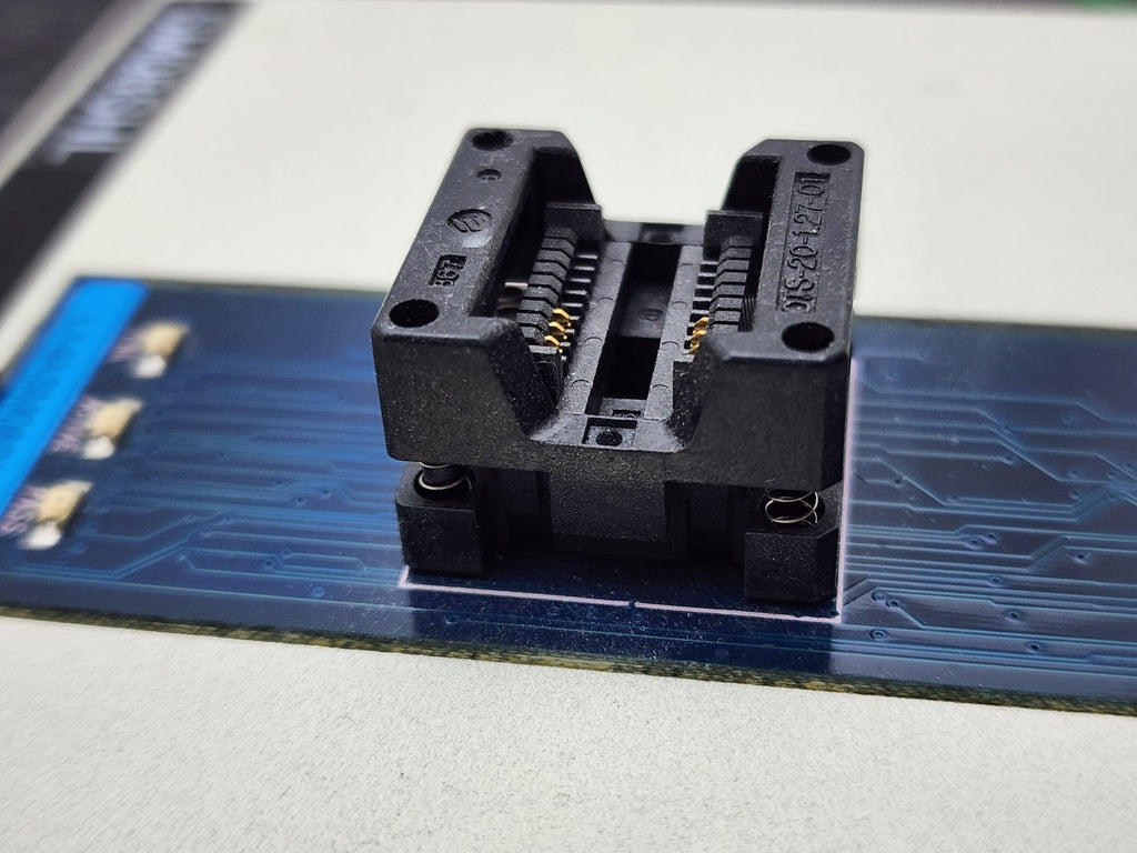 BP Microsystems  Socket Card SM08SHL LX4ASM08HL Programmer Adapter 8 Pin SOIC