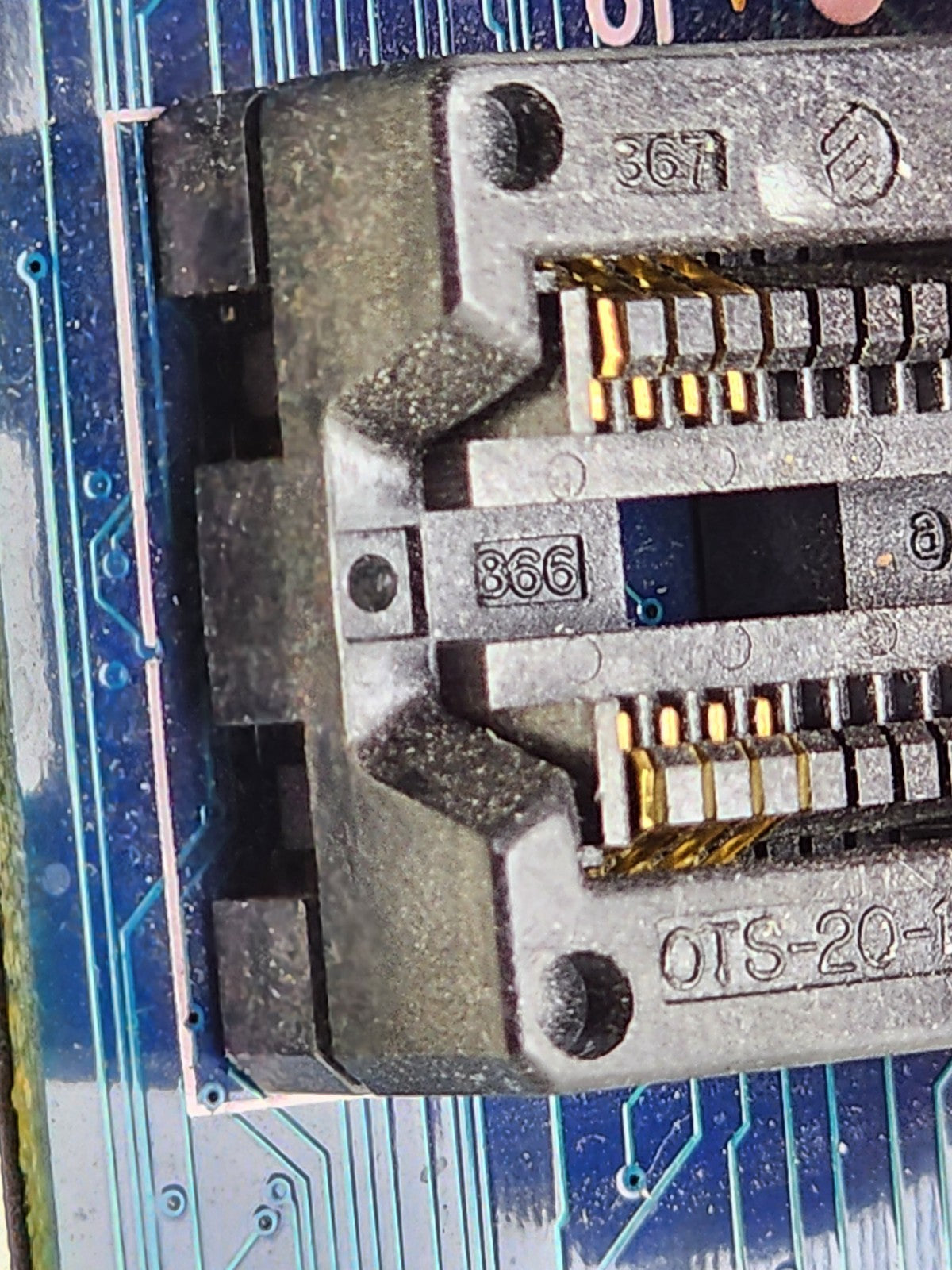 BP Microsystems  Socket Card SM08SHL LX4ASM08HL Programmer Adapter 8 Pin SOIC