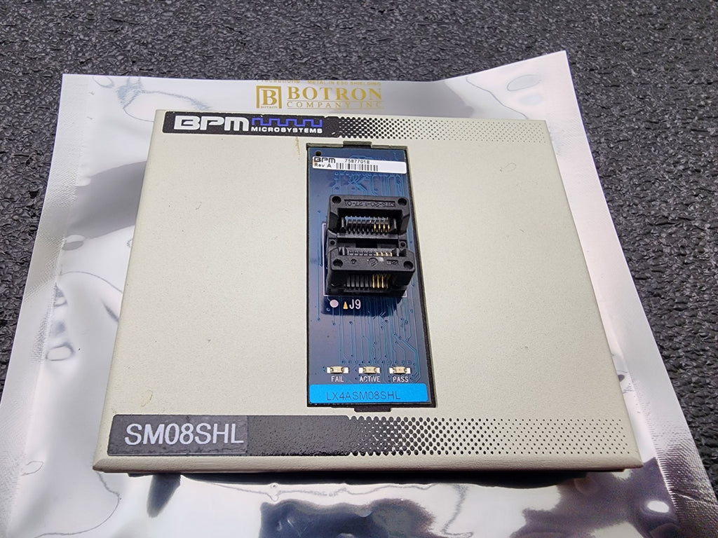 BP Microsystems  Socket Card SM08SHL LX4ASM08HL Programmer Adapter 8 Pin SOIC