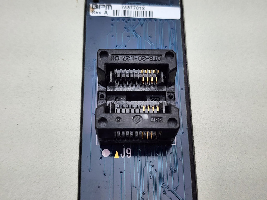 BP Microsystems  Socket Card SM08SHL LX4ASM08HL Programmer Adapter 8 Pin SOIC