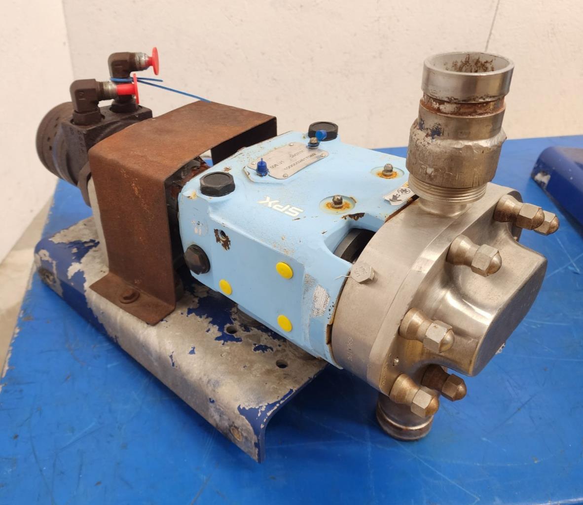 Waukesha Cherry Burrell SPX-Flow Universal 006 U1 Positive Displacement Pump PDD
