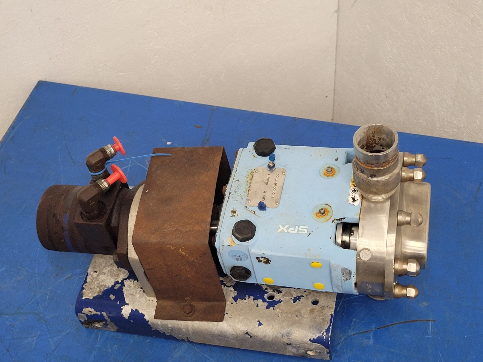 Waukesha Cherry Burrell SPX-Flow Universal 006 U1 Positive Displacement Pump PDD