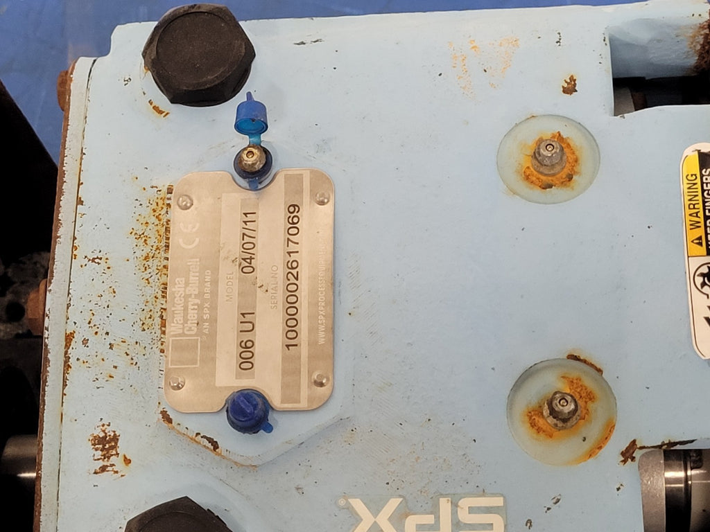 Waukesha Cherry Burrell SPX-Flow Universal 006 U1 Positive Displacement Pump PDD
