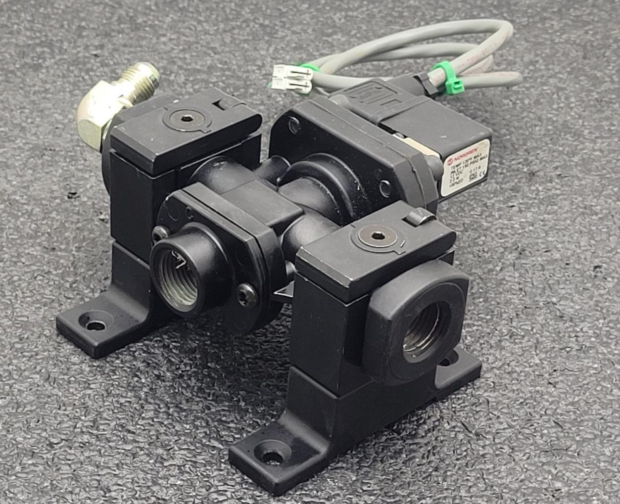 NORGREN P74A-NNC-SEA P74ANNCSEA 150PSI 12VDC 3/4" NC Solenoid Valve w/mounts