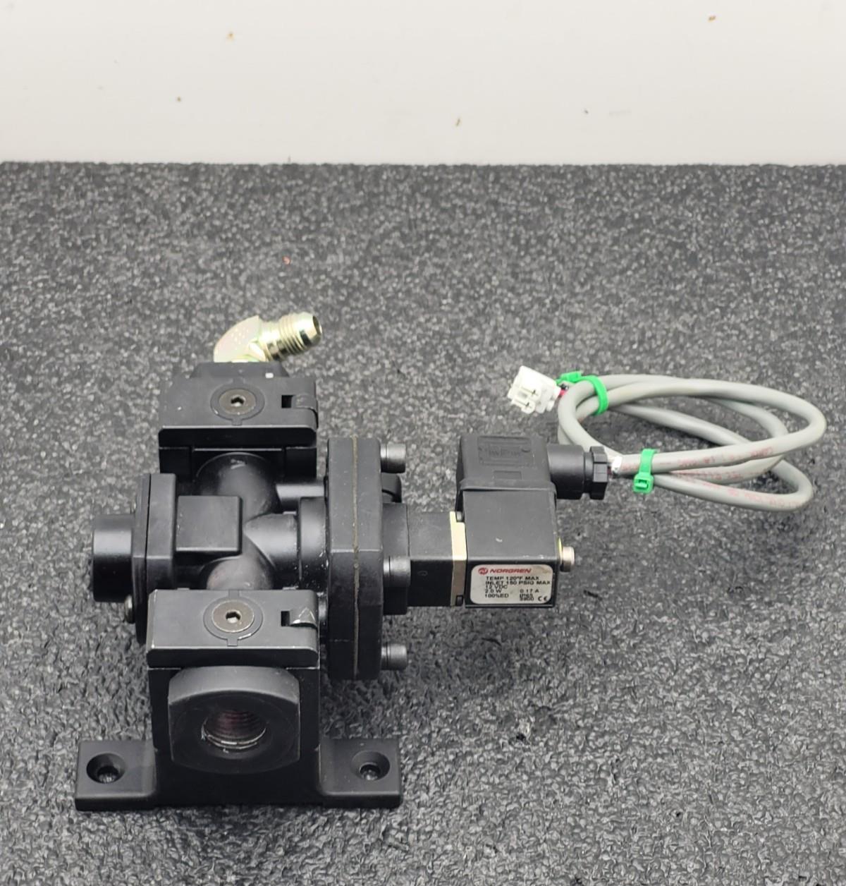 NORGREN P74A-NNC-SEA P74ANNCSEA 150PSI 12VDC 3/4" NC Solenoid Valve w/mounts