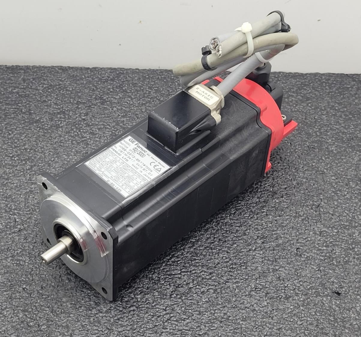 GE Fanuc A2/3000 A06B-0373-B677#7008 A06B0373B6777008 AC Servo Motor