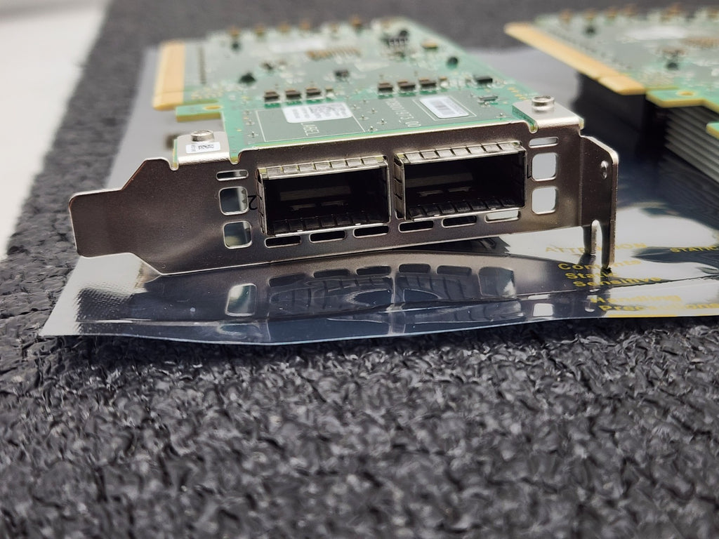 2x Dell ConnectX-5 CX516A Dual-Port 100GbE QSFP Network Adapter Dell P/N: 09FTMY