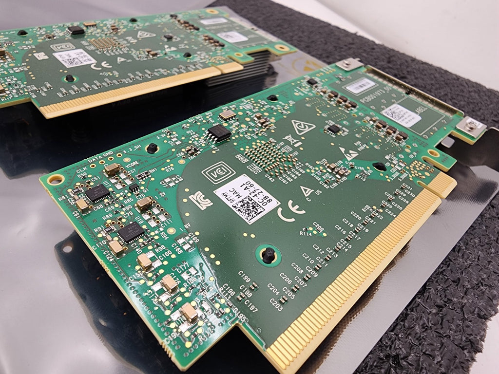 2x Dell ConnectX-5 CX516A Dual-Port 100GbE QSFP Network Adapter Dell P/N: 09FTMY