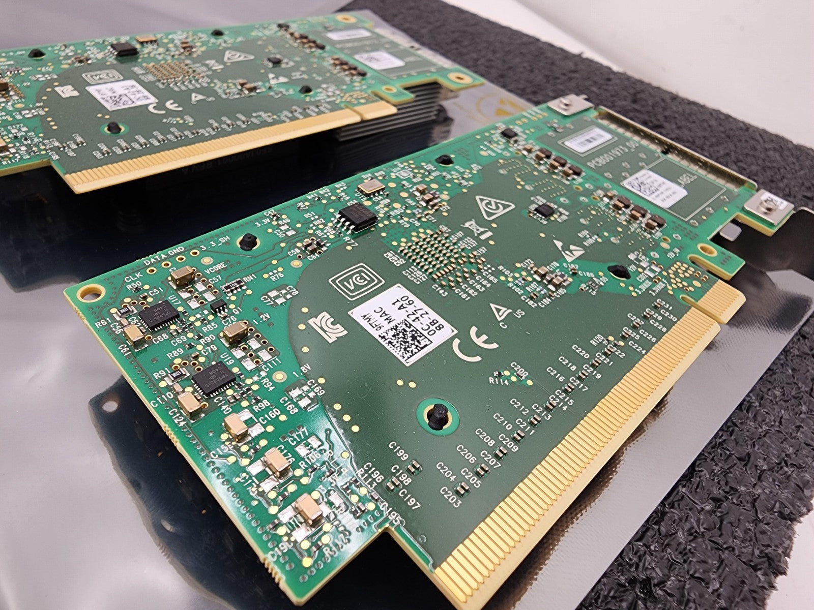 2x Dell ConnectX-5 CX516A Dual-Port 100GbE QSFP Network Adapter Dell P/N: 09FTMY