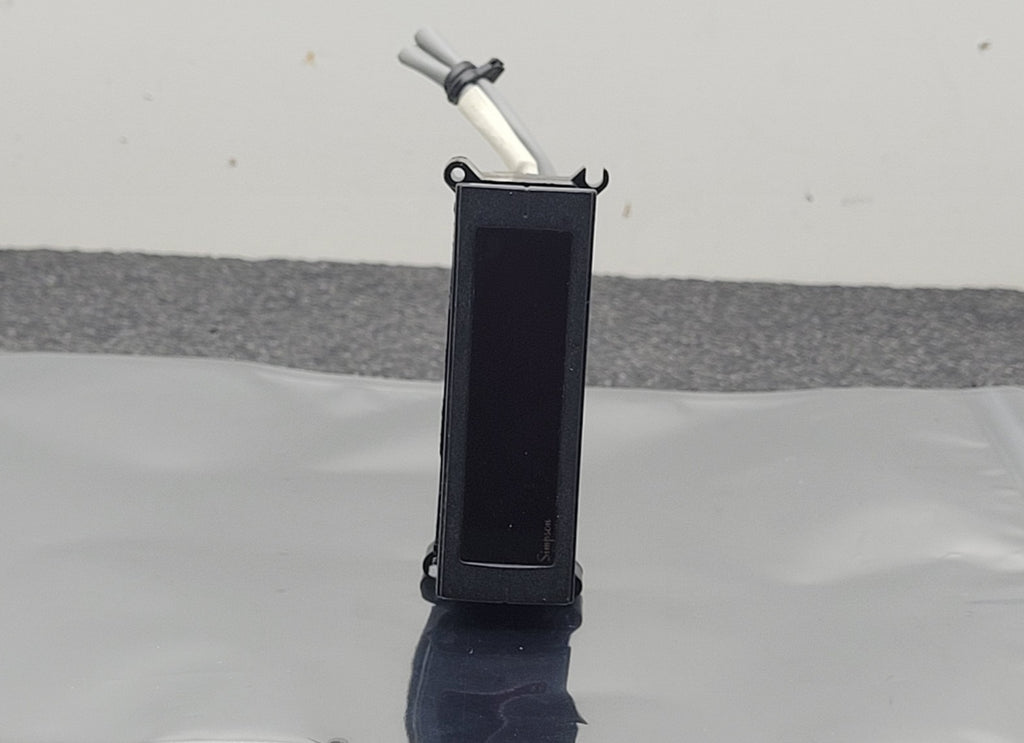 SIMPSON Panel Meter Single Line Red B/L M235-1-0-72-0 250VAC 85-250VAC 1-5VDC