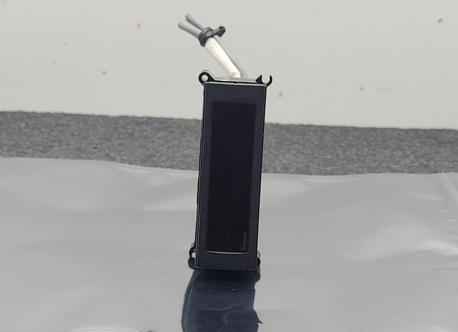 SIMPSON Panel Meter Single Line Red B/L M235-1-0-72-0 250VAC 85-250VAC 1-5VDC