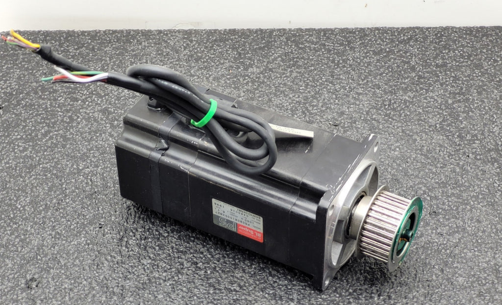 SANYO DENKI AC SERVOMOTOR P5, P50B08100DXS27 / PZ0A050AME1S00 Servo Amplifier PZ