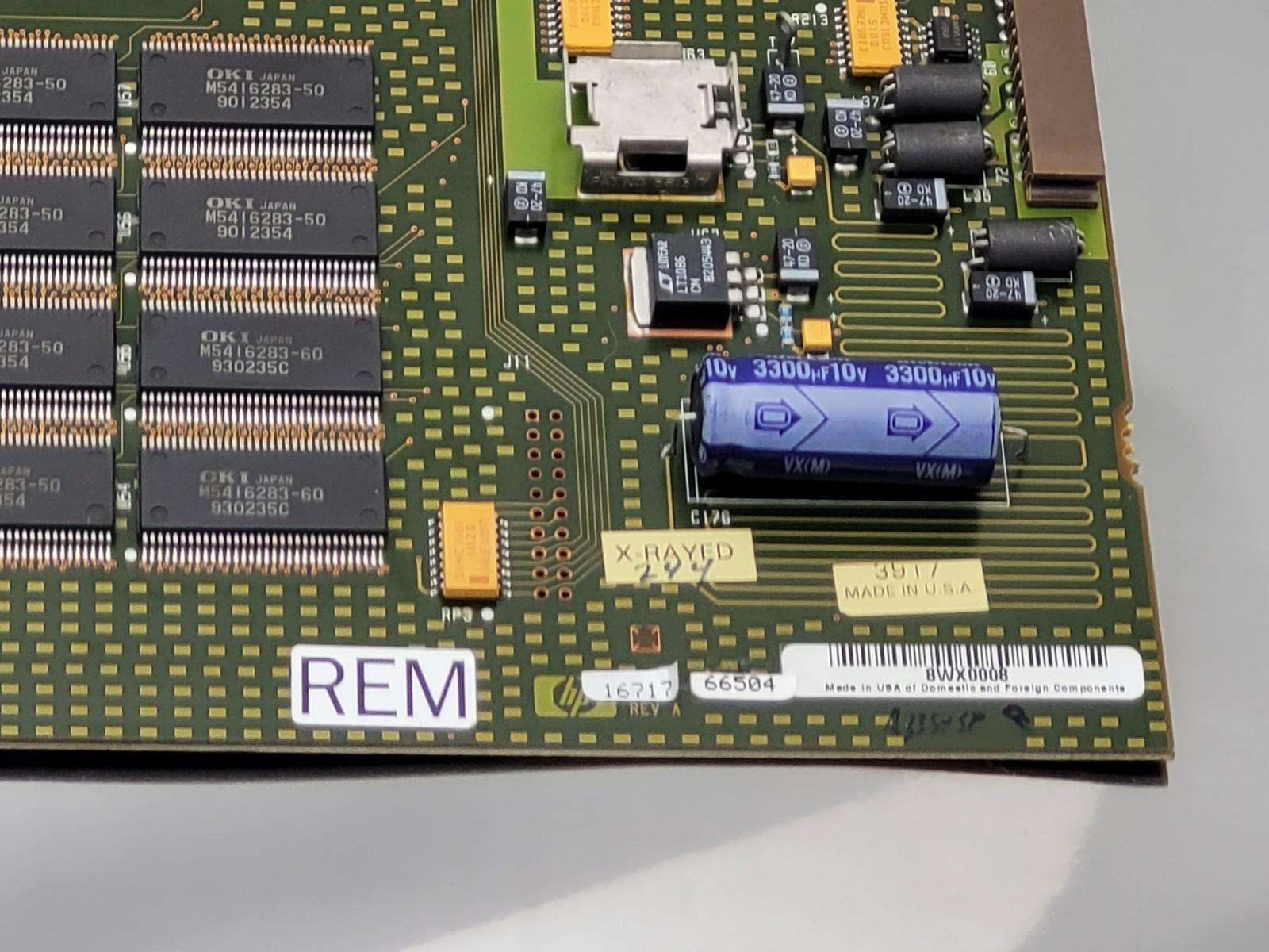 HP AGILENT 16717A 333MHz STATE / 2GHz TIMING ZOOM 2MSa ANALYZER with Cables