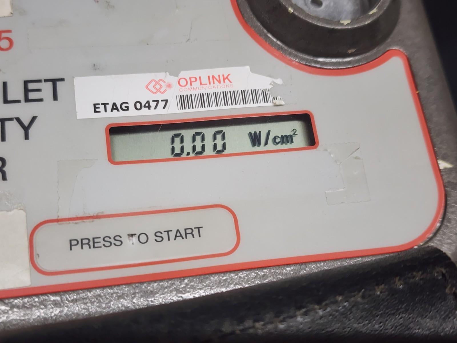 ELC-365 ULTRAVIOLET INTENSITY METER  SENSOR HEAD powers up