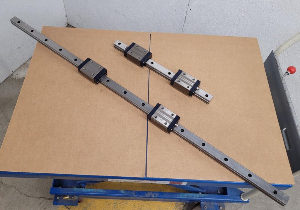 IKO LWES30SL UCD LWSE 30SL Linear 4x Bearing Block Slide Guide  47" + 17" LWE 30