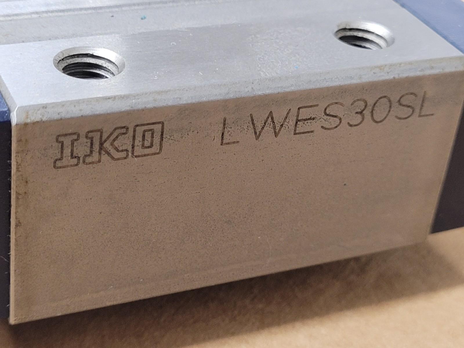 IKO LWES30SL UCD LWSE 30SL Linear 4x Bearing Block Slide Guide  47" + 17" LWE 30