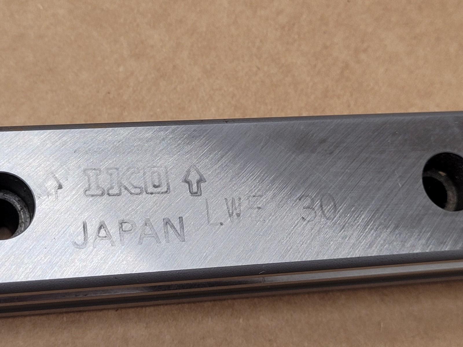 IKO LWES30SL UCD LWSE 30SL Linear 4x Bearing Block Slide Guide  47" + 17" LWE 30