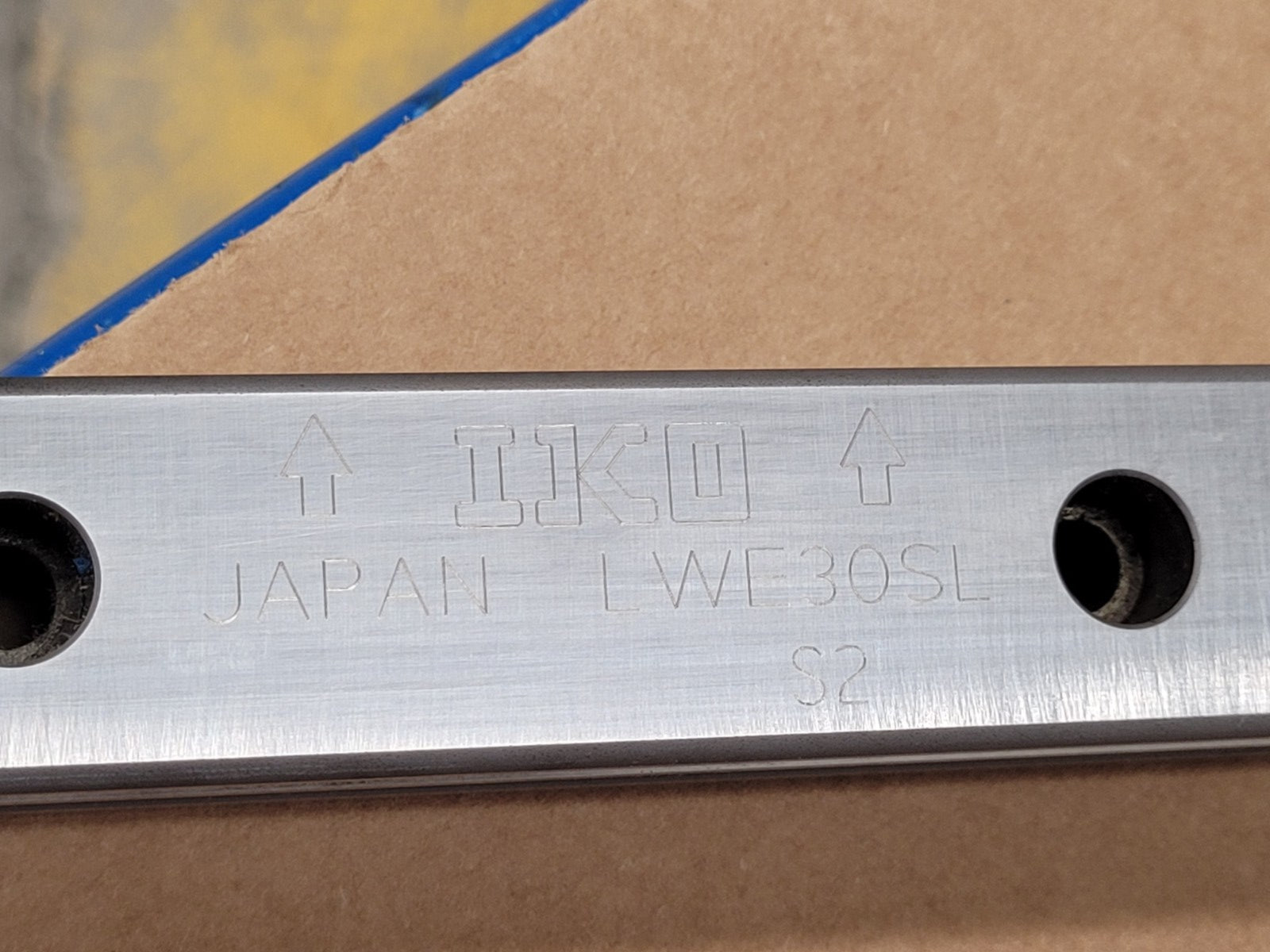 IKO LWES30SL UCD LWSE 30SL Linear 4x Bearing Block Slide Guide  47" + 17" LWE 30