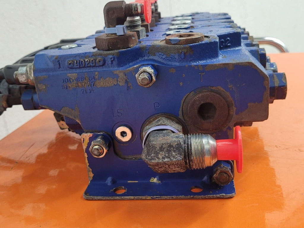 Parker Pulsar? Hydraulic Modular Stackable 5 Valve Stack 2-Way Manual + Solenoid