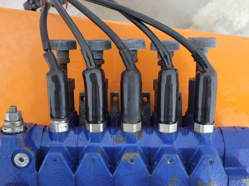 Parker Pulsar? Hydraulic Modular Stackable 5 Valve Stack 2-Way Manual + Solenoid
