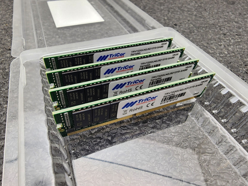 4x TriCore 16GB SO-DIMM Low Profile ECC RAM  Memory DDR4 TRV722GU42J5213Y0-SABB