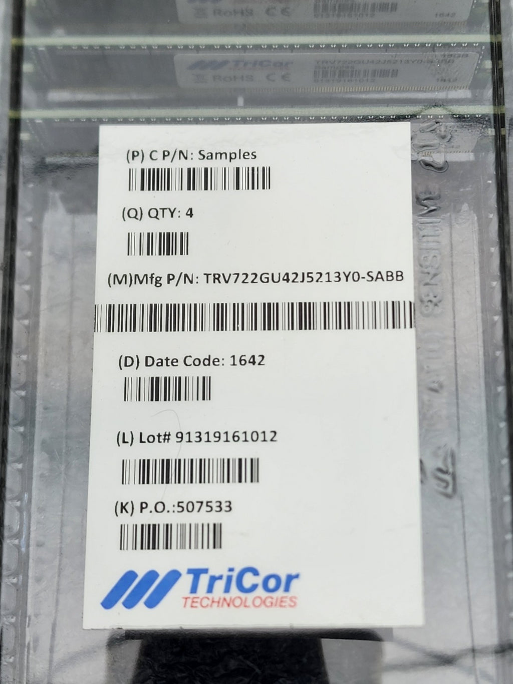 4x TriCore 16GB SO-DIMM Low Profile ECC RAM  Memory DDR4 TRV722GU42J5213Y0-SABB