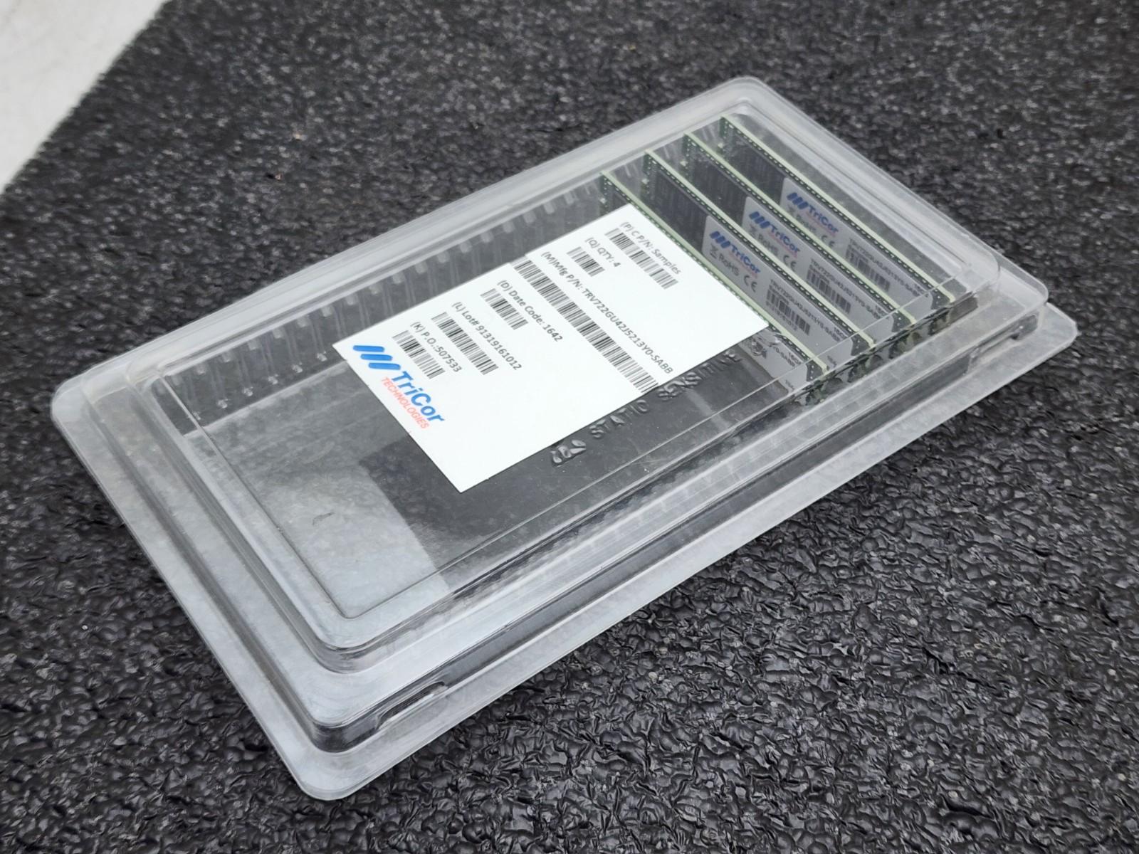 4x TriCore 16GB SO-DIMM Low Profile ECC RAM  Memory DDR4 TRV722GU42J5213Y0-SABB