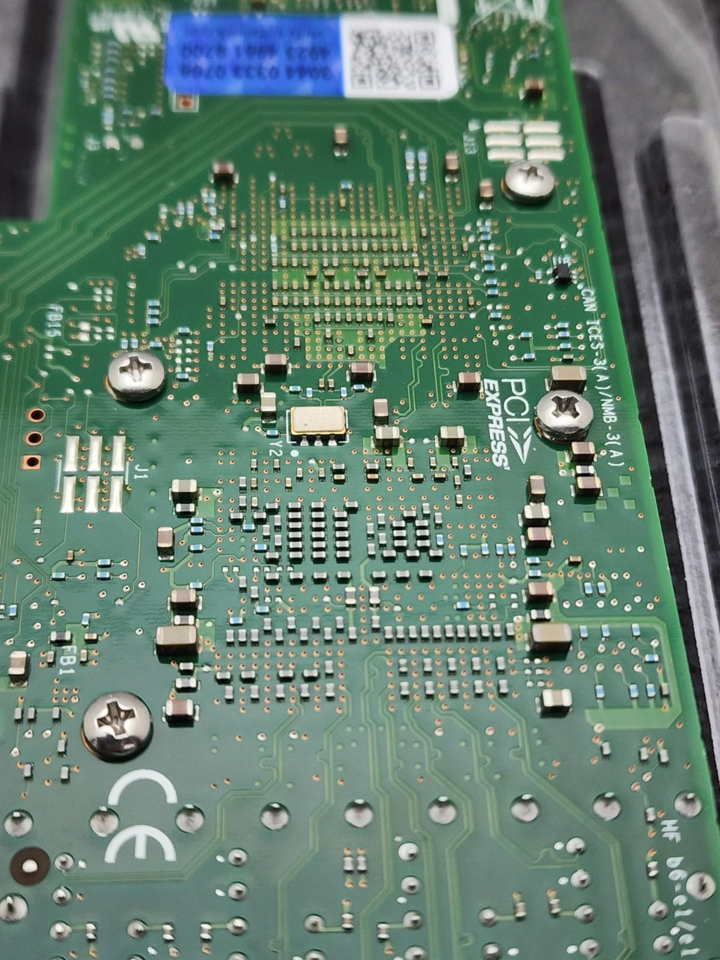 Intel X710-T4 Quad Port 10Gb Ethernet Converged Network Adapter Both Brackets