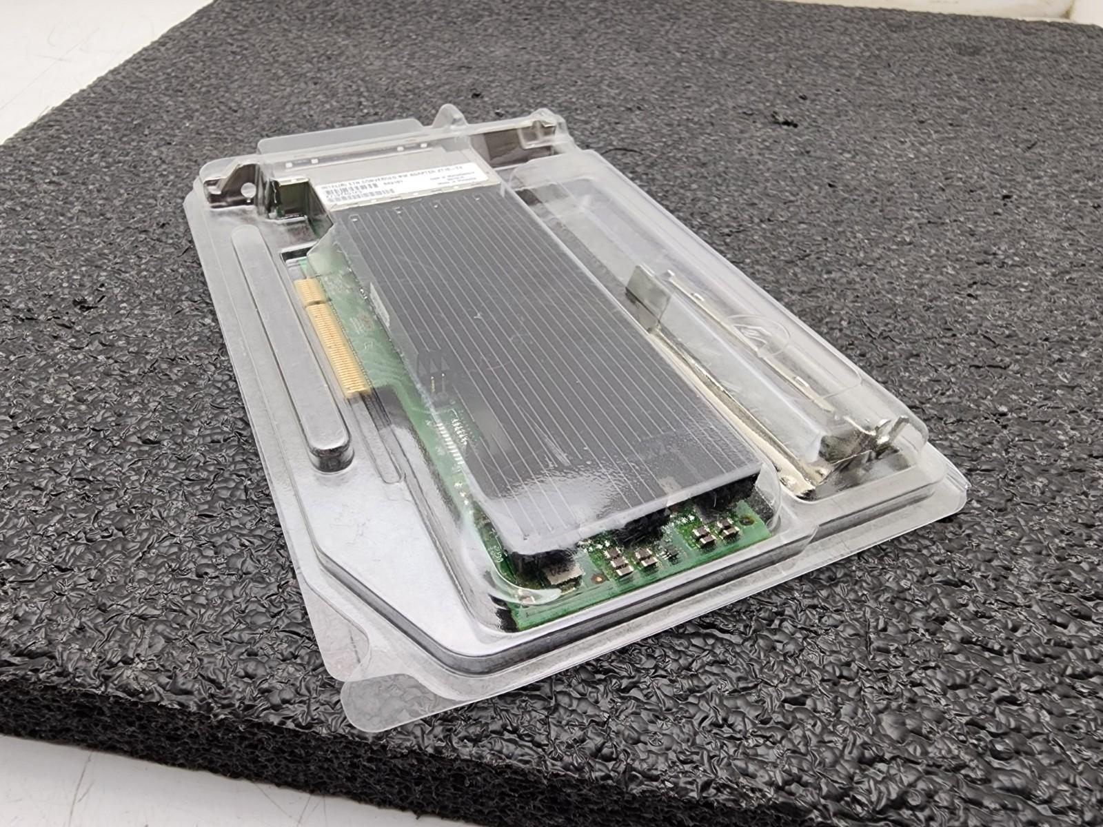 Intel X710-T4 Quad Port 10Gb Ethernet Converged Network Adapter Both Brackets