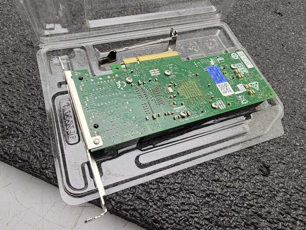 Intel X710-T4 Quad Port 10Gb Ethernet Converged Network Adapter Both Brackets