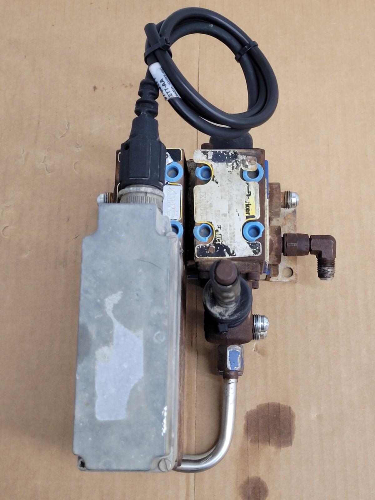 PARKER Hydraulic Proportional ISO Valve D1FHE80HCNEK0030X6114 12VDC + Override K