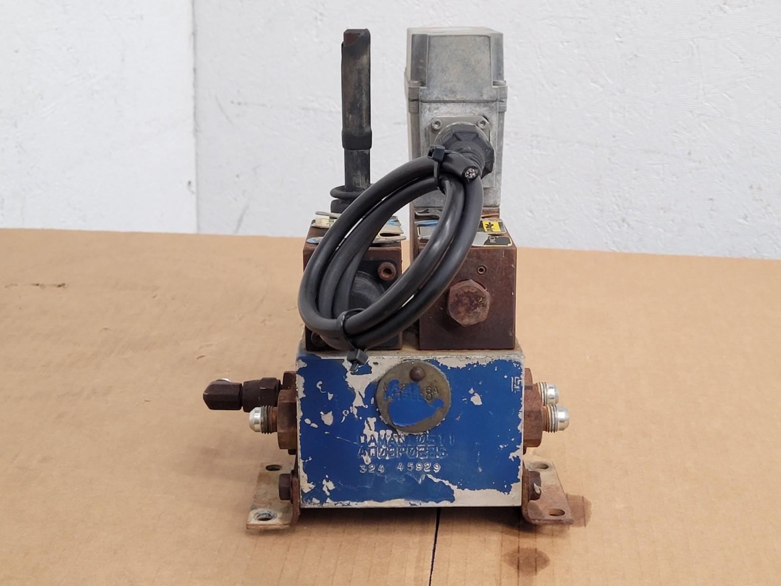 PARKER Hydraulic Proportional ISO Valve D1FHE80HCNEK0030X6114 12VDC + Override K