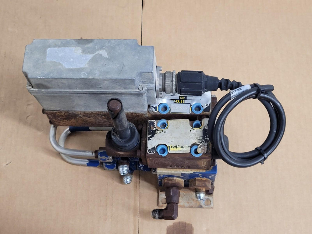 PARKER Hydraulic Proportional ISO Valve D1FHE80HCNEK0030X6114 12VDC + Override K